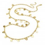 Z Gold Colour Charm Belly Chain